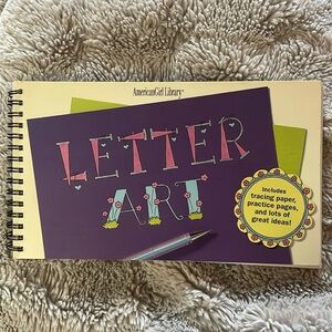 American Girl, Letter Art book